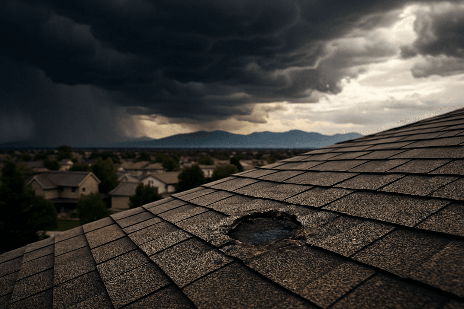 Assessing and Repairing Roof Damage After Hail Storms in Denver - Alpine Peak Roofing Colorado