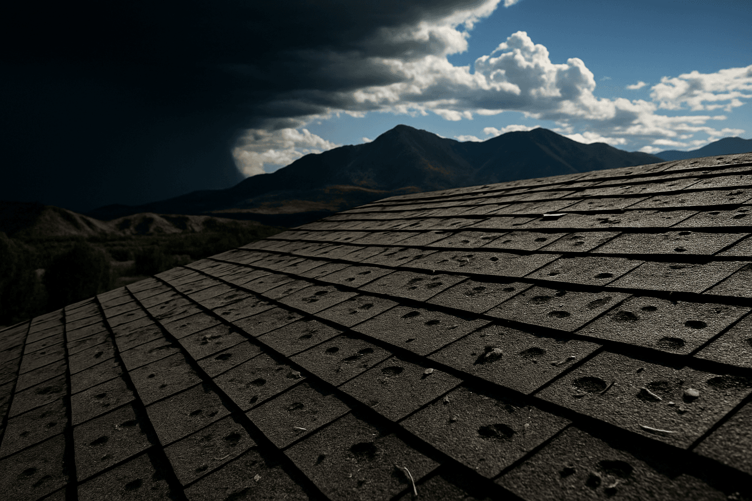 How to Identify and Address Hail Damage After the Recent Storm in Denver - Alpine Peak Roofing Colorado