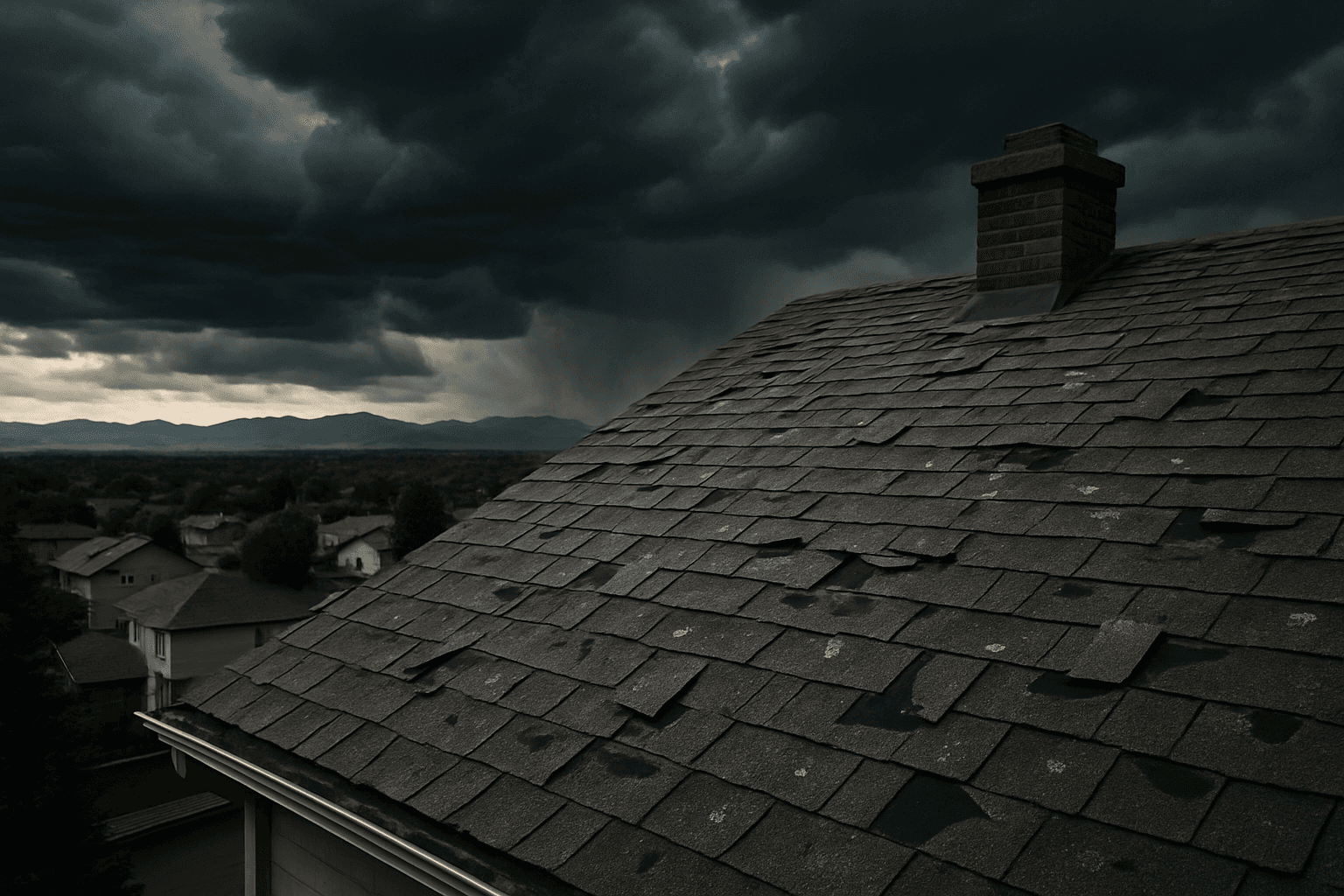 Top Signs Your Roof Might Have Hail Damage After Recent Storms - Alpine Peak Roofing Colorado